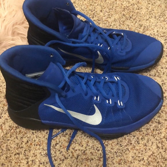 blue womens basketball shoes